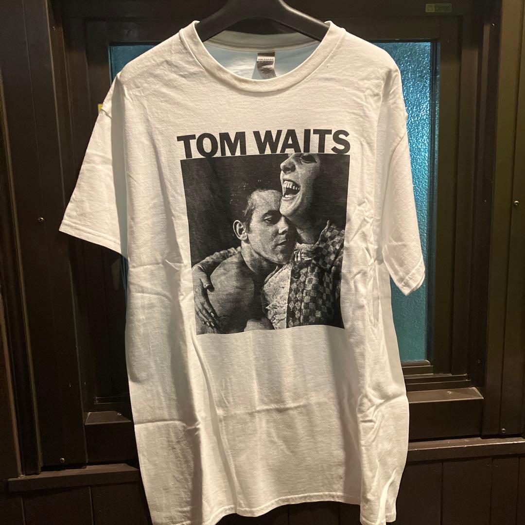 TOM WAITS RAIN DOGS トムウェイツ モノクロTシャツ - メルカリ