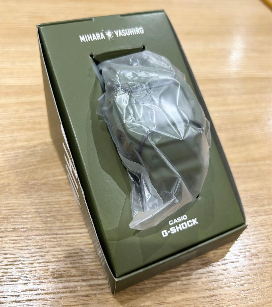 新品】G-SHOCK × MIHARA YASUHIRO カーキ コラボ 箱付 - メルカリ