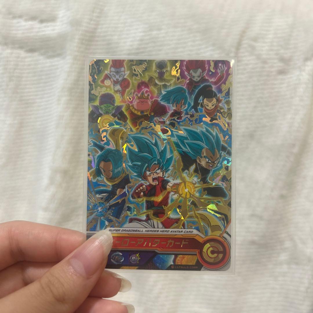 スーパードラゴンボールヒーローズ ヒーローアバターカード 6枚セット