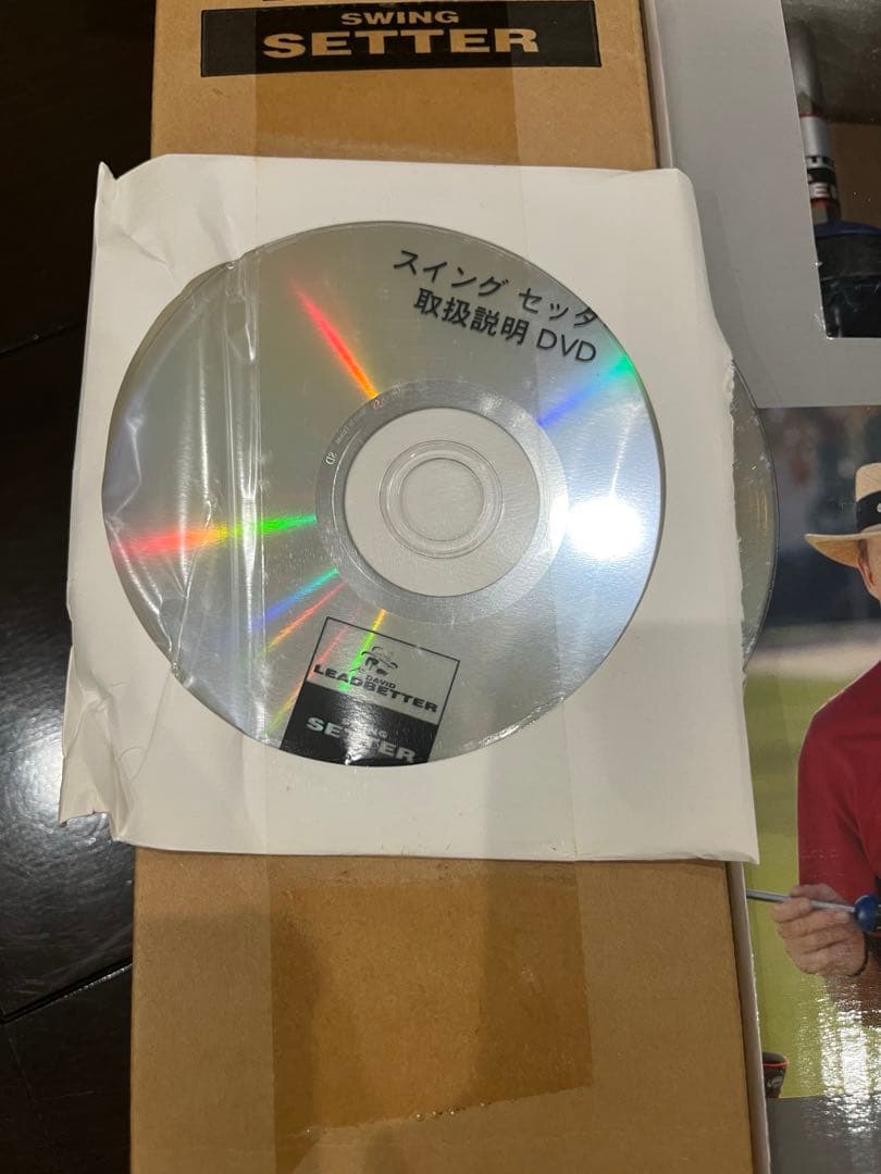 未使用箱入り】スイングセッター☆練習器具☆ 日本語説明書&DVDつき