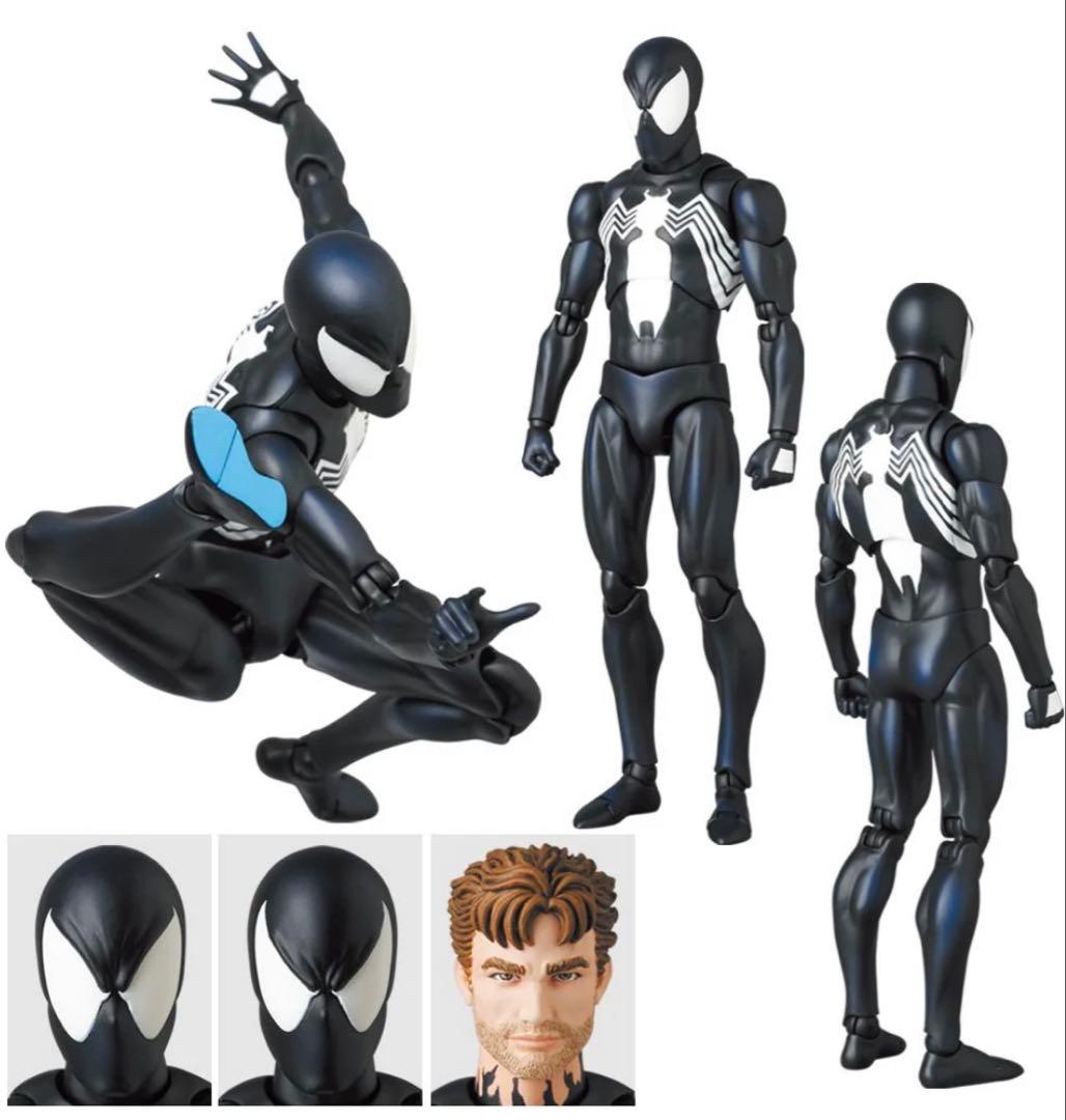 メディコムトイ マフェックス No.147 スパイダーマン ブラック