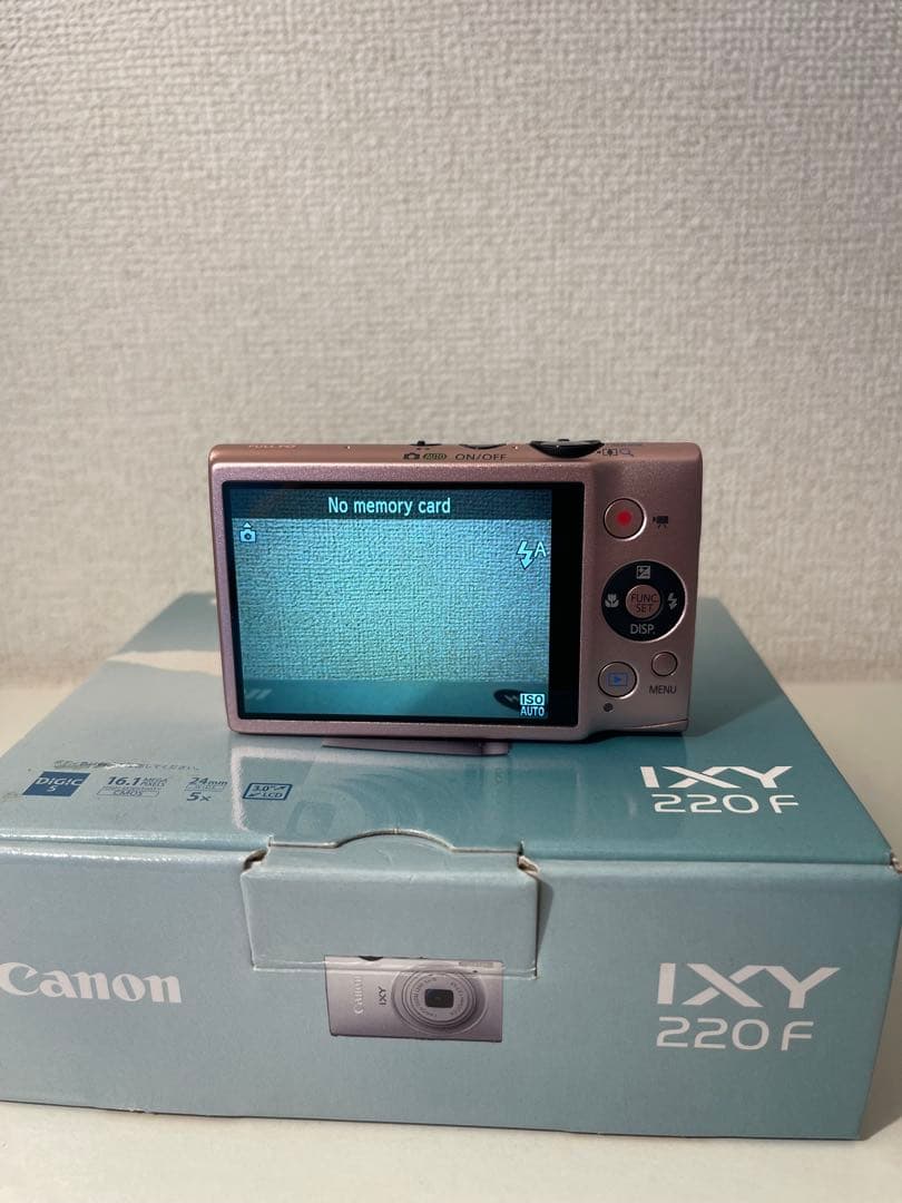 Canon IXY 220F ピンク 本体と付属品 - デジタルカメラアウトレット
