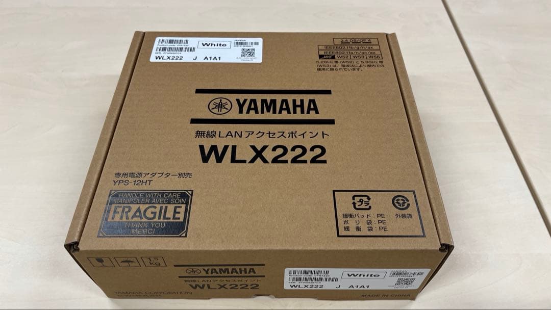 YAMAHA WLX222 無線LANアクセスポイント YAMAHA（ヤマハ） 無線LANアクセスポイント WLX WLX222(W) [無線LAN
