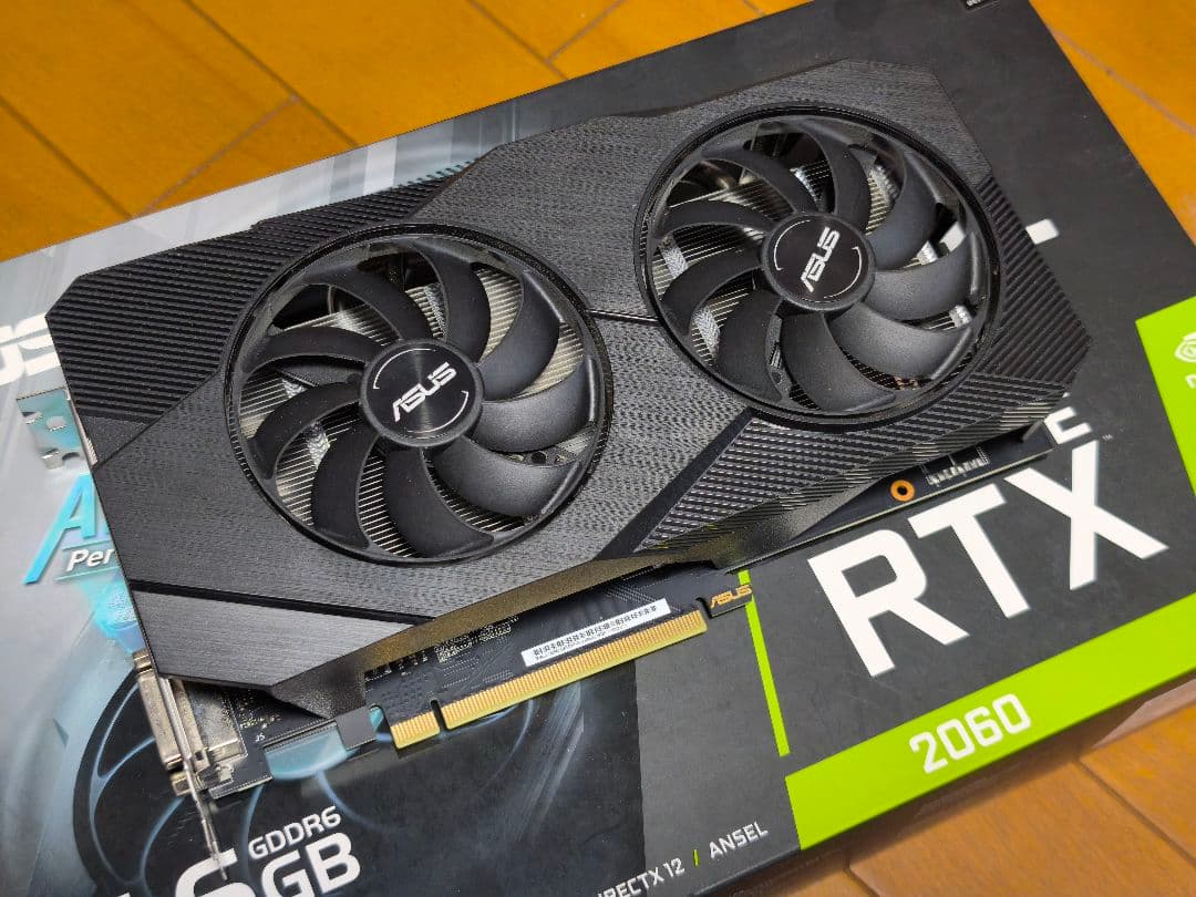 グラフィックボード・グラボ・ビデオカード ASUS GeForce RTX 2060 OC 6GB Amazon | ASUS GeForce RTX 2060デュアルEVO OC（6GB GDDR6 / PCI