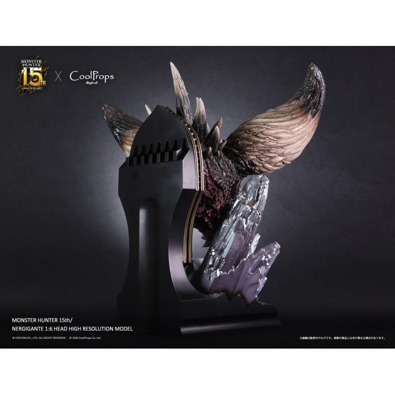 新品】フィギュア モンスターハンター ネルギガンテ 1/6 ヘッドモデル