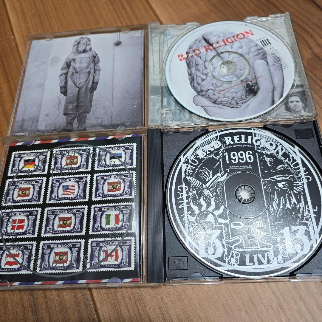 BAD RELIGION バッド・レリジョン CD4枚セット - メルカリ
