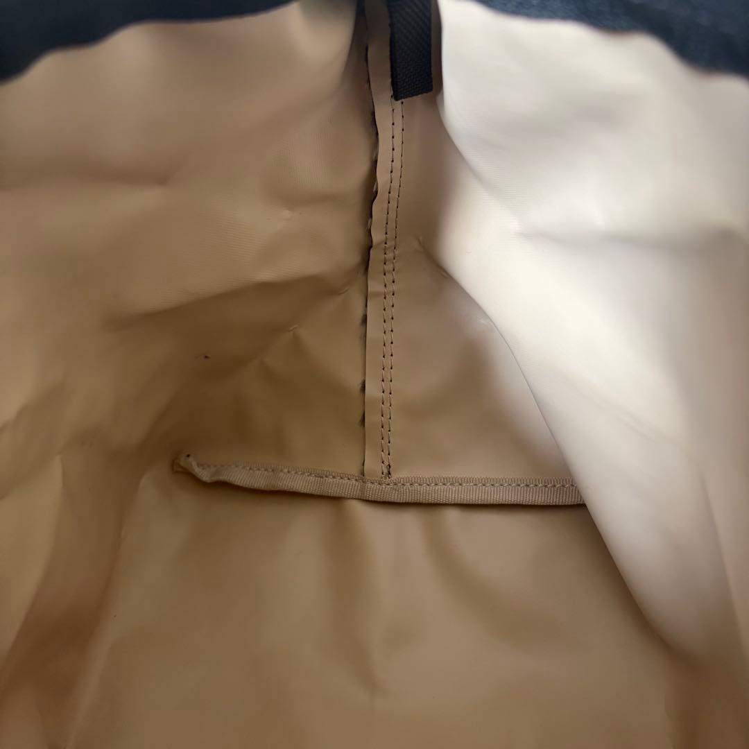 美品】エルベシャプリエ 舟型 ビッグポシェット2885F グリーンレーベル