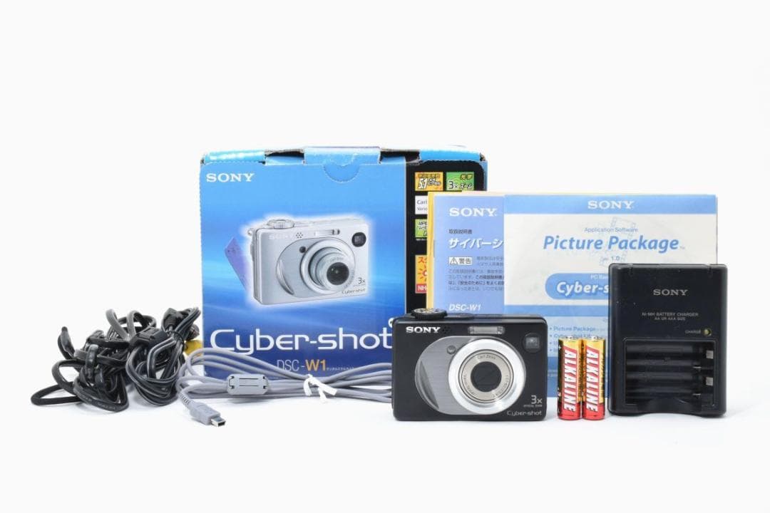 SONY ソニー Cyber-shot DSC-W1 コンパクト デジタルカメラ - メルカリ