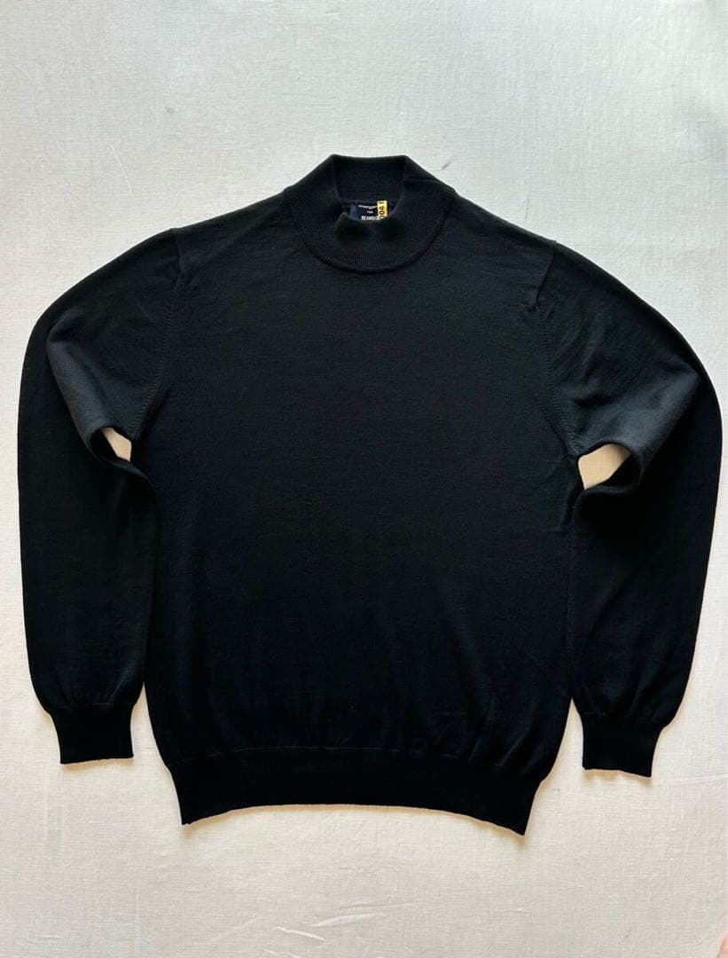 【美品】MORGANO per BEAMS F モルガーノ モクネックセーター MORGANO（モルガーノ）の「MORGANO × BEAMS F / 別注 5ゲージ モック