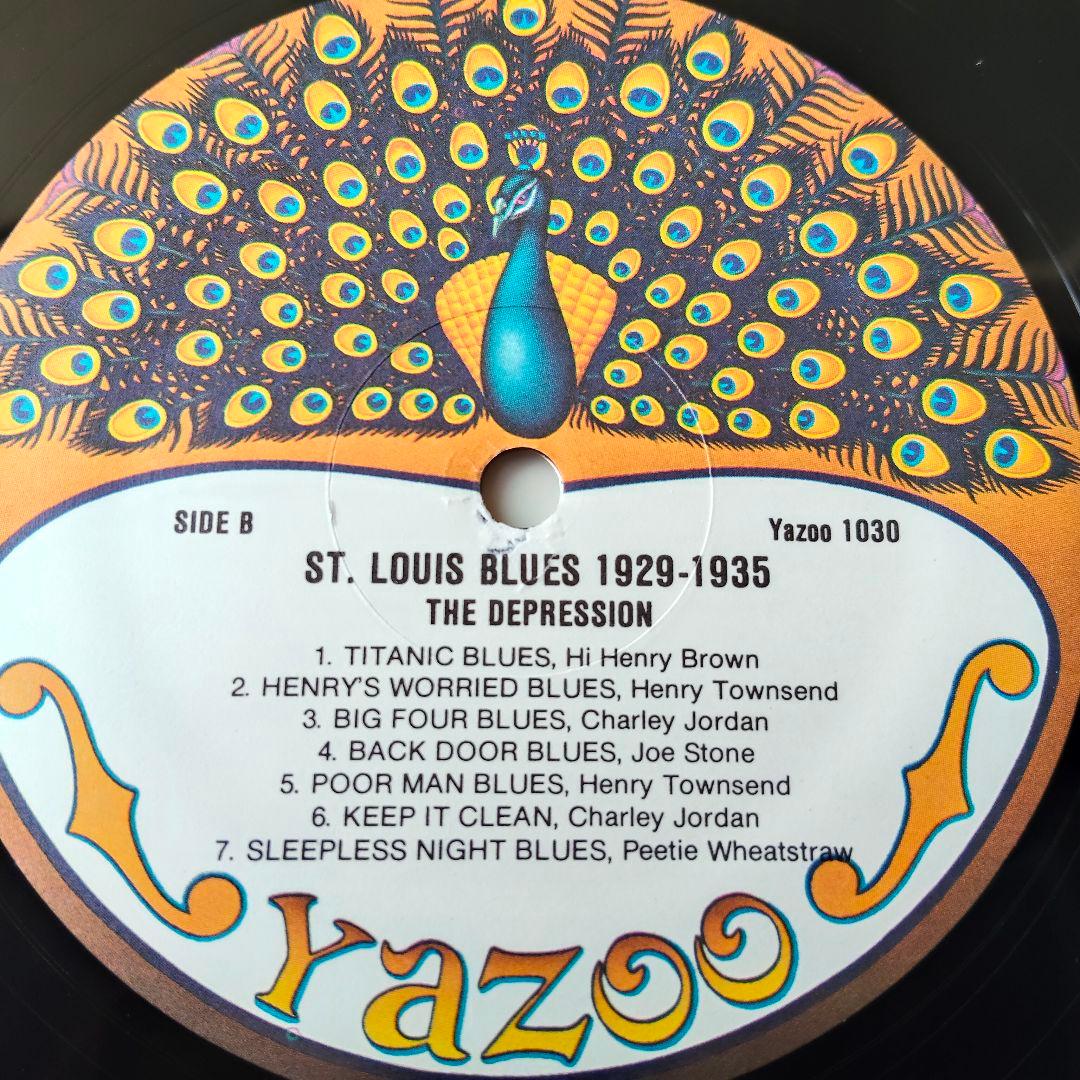 ST.LOUIS BLUES 1929-1935 レコード ブルース - メルカリ
