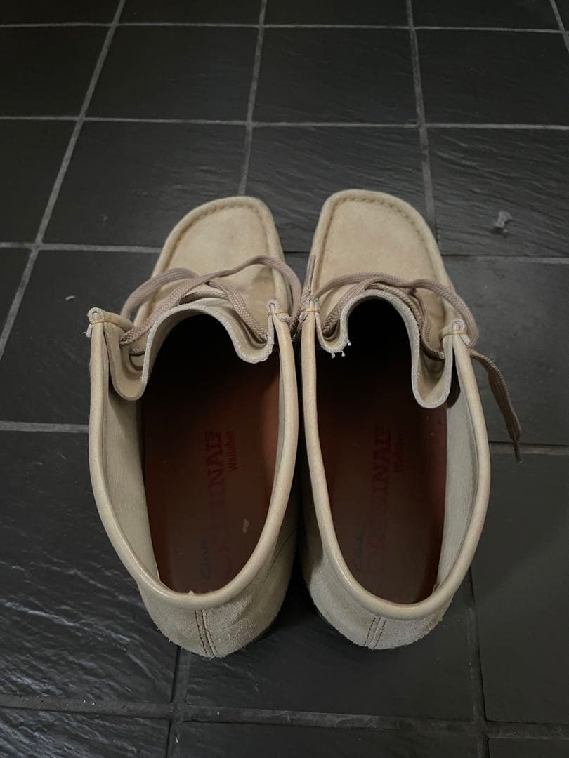 ワラビ わらび クラークス Clarks ベージュ27~28cm