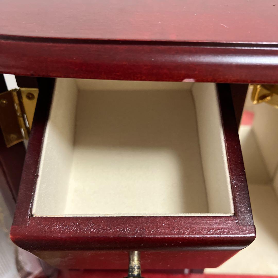 希少 昭和レトロ 木製オルゴール付きジュエリーボックス - メルカリ
