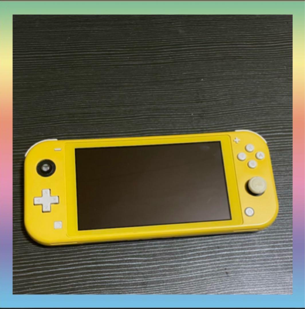 Nintendo Switch Lite イエロー 本体のみ 【一部不良あり】 本体のみ・ジャンク品】初期化済み Nintendo Switch Lite イエロー