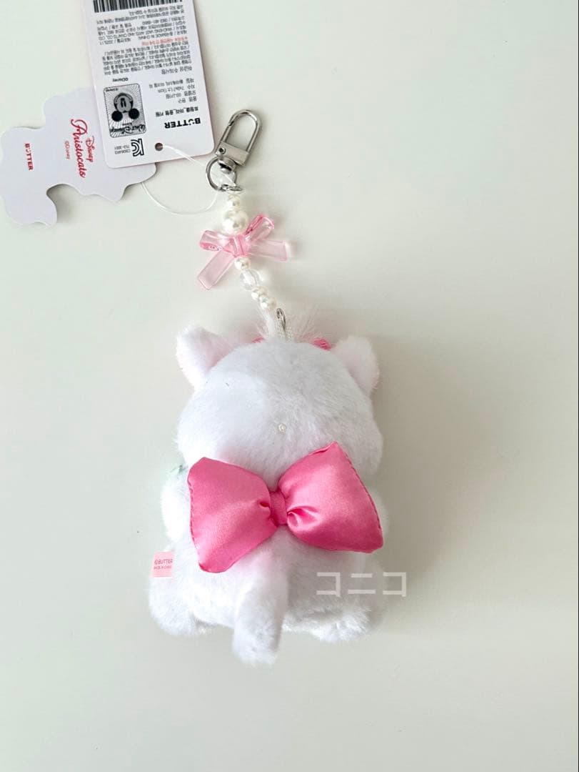 韓国]BUTTER Xマリーちゃん キーホルダー ディズニー おしゃれキャット