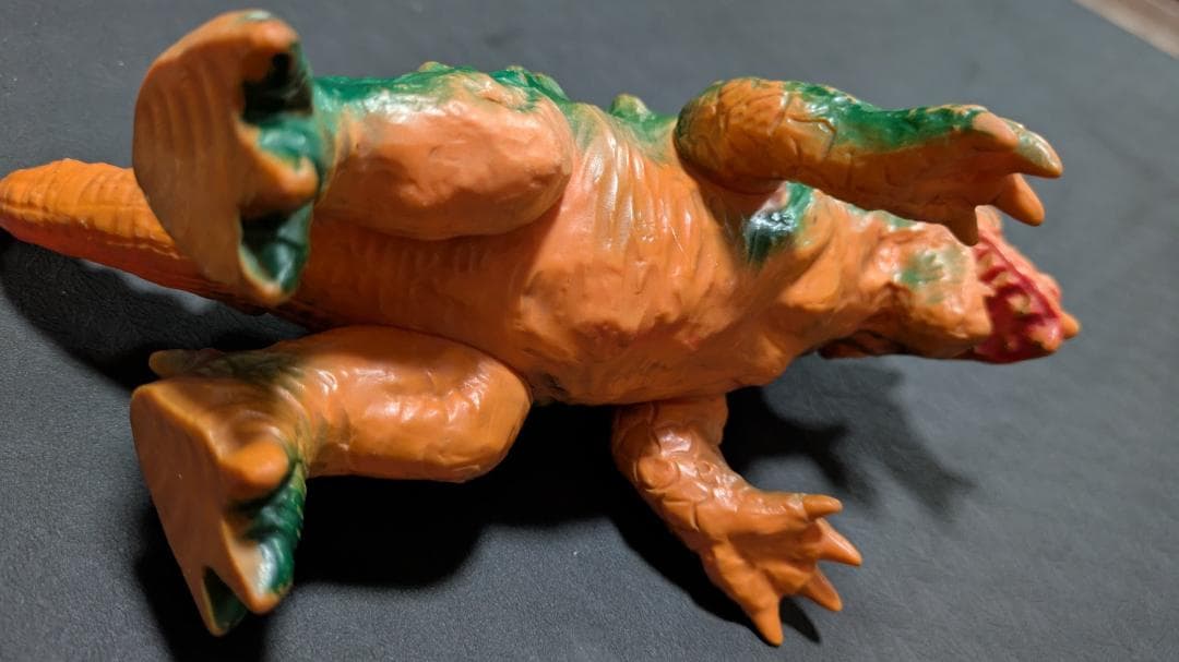三浦トーイ トリケラン パチ怪獣 ソフビ 昭和レトロ - メルカリ