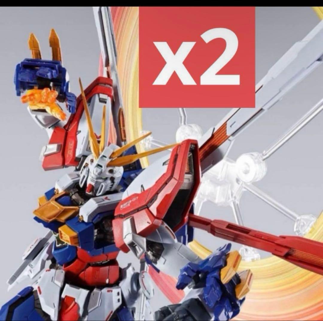 L BUILD ゴッドガンダム＆ゴッドガンダム弐メタルビルド　2個セット 抽選販売】METAL BUILD ゴッドガンダム＆ゴッドガンダム弐（セカンド
