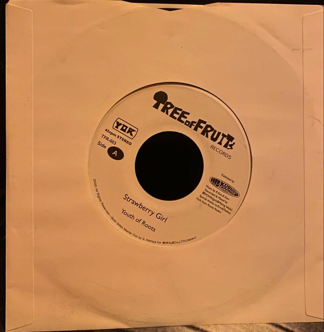 Youth of Roots／Strawberry Girl レコード STAY BY MY SIDE / STRAWBERRY GIRL(お一人様1枚) | LION MUSIC DEN