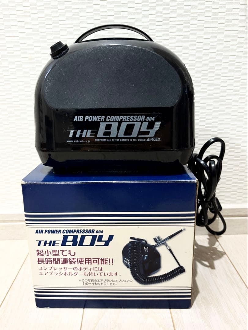 エアテックス☆THE BOY ザ・ボーイ軽量エアコンプレッサー - メルカリ