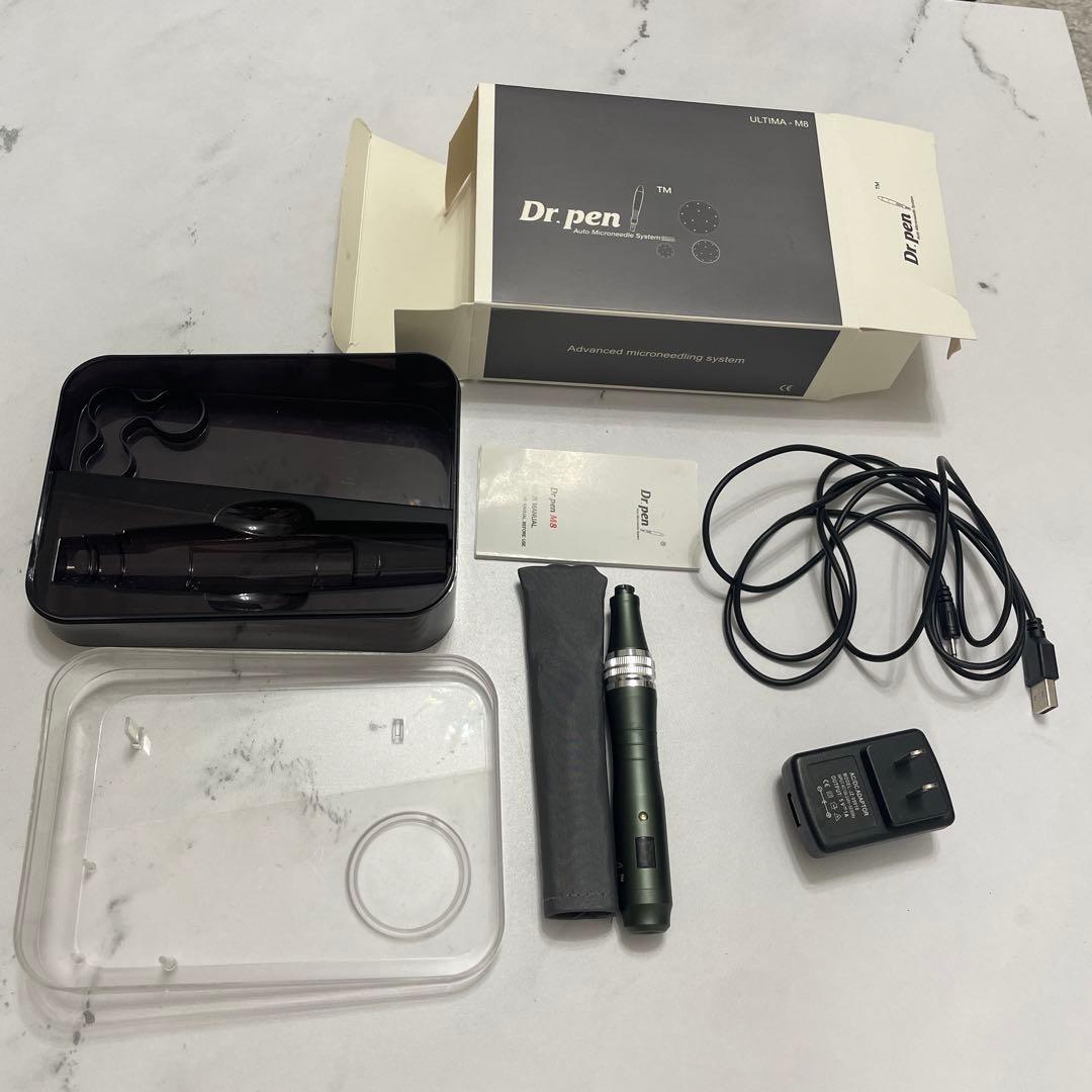 美品Dr.pen ULTIMA-M8 美顔器ダーマペン箱・付属品付き/動作確認済 美品Dr.pen ULTIMA-M8 美顔器ダーマペン箱・付属品付き/動作確認済 美