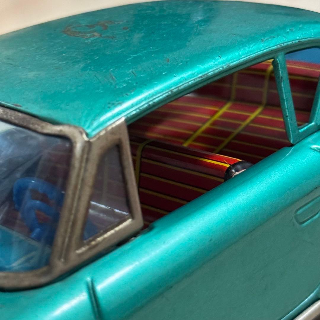 古いブリキの自動車】FIAT フィアット 2300S 自動車 イチコー 当時物