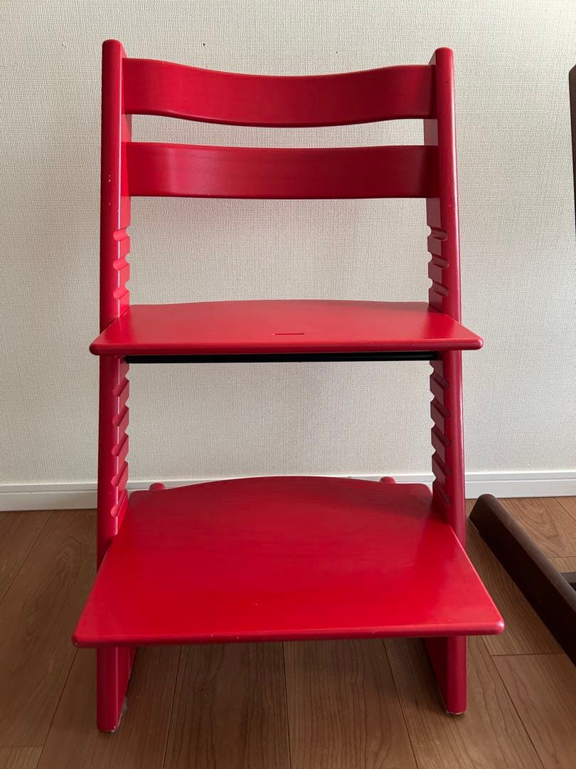 ストッケ　赤　子供用椅子　木製 楽天市場】【公式】《名入れ刻印可》 ストッケ トリップトラップ +