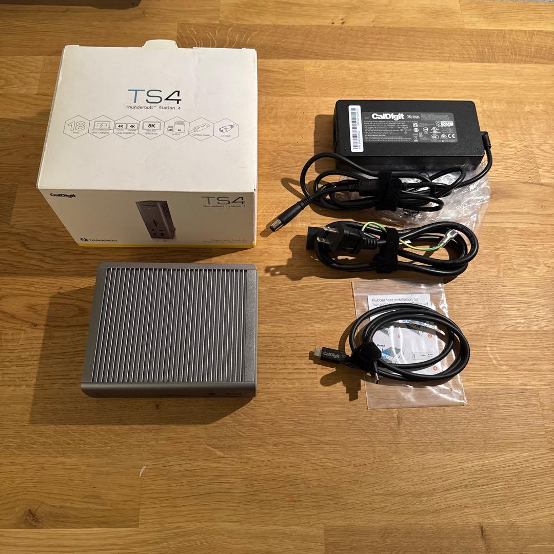CalDigit TS4 ドッキングステーション　美品 CalDigit CalDigit TS4/ Thunderbolt Station 4 - Thunderbolt 4