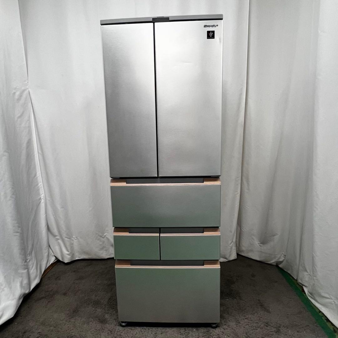 938⭕️冷蔵庫 大型 シャープ 400-500㍑ フレンチドア 安い 設置無料