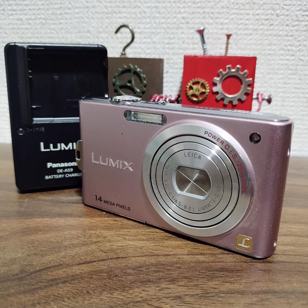 動作確認済☆美品】LUMIX DMC-FX66 コンパクトデジタルカメラ - メルカリ