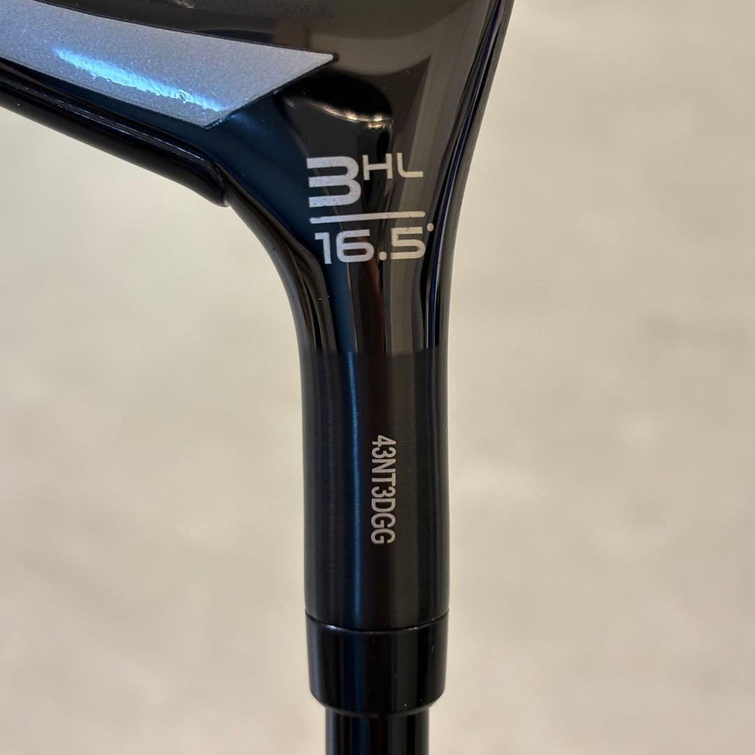美品/希少】Qi10 3HL FW 3W 16.5° ベンタス ブラック 7X - メルカリ