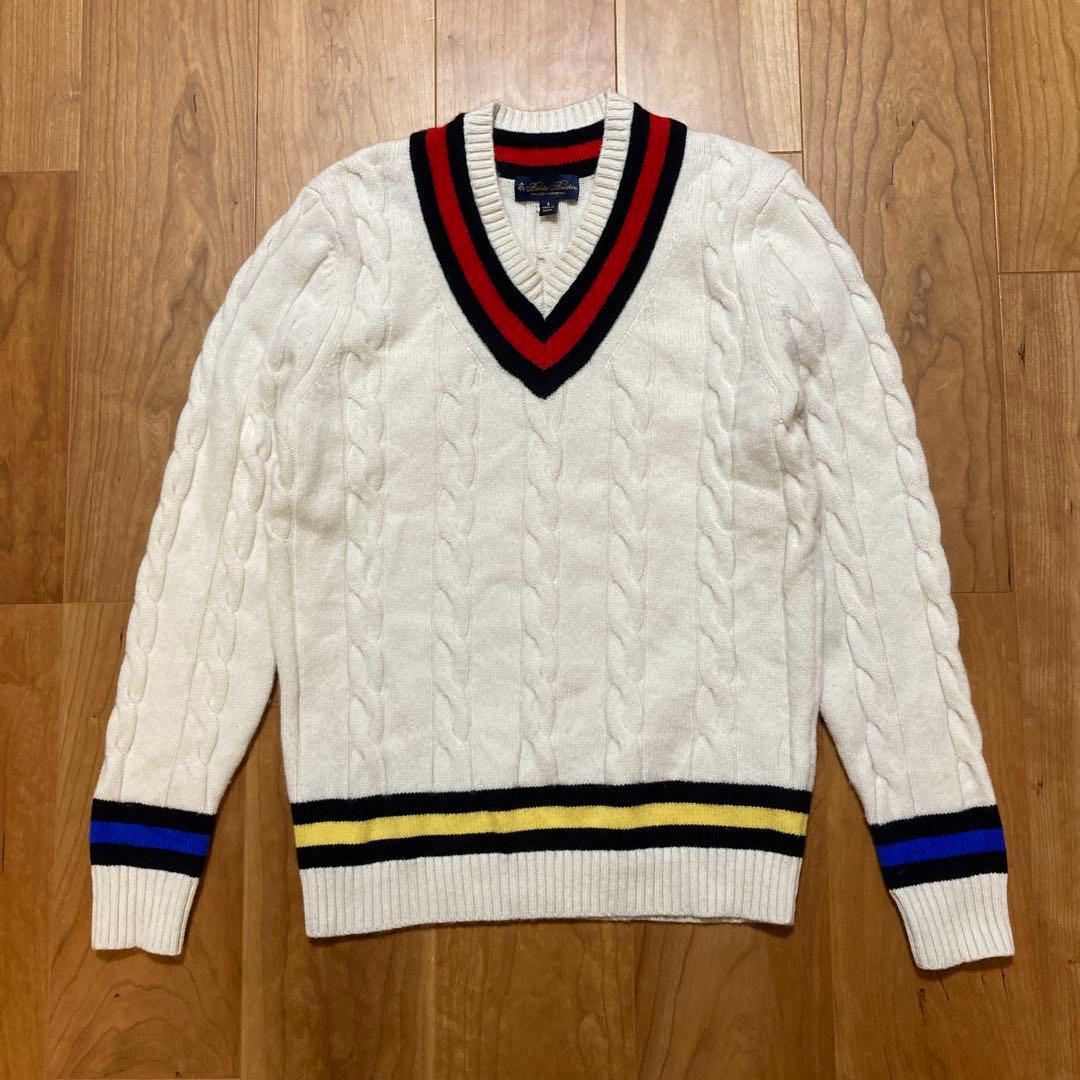 ブルックスブラザーズ　200周年　復刻　テニスセーター　クリケット　チルデン ひさびさ大流行！大人のテニスセーターが今の気分 | MEN'S EX ONLINE |