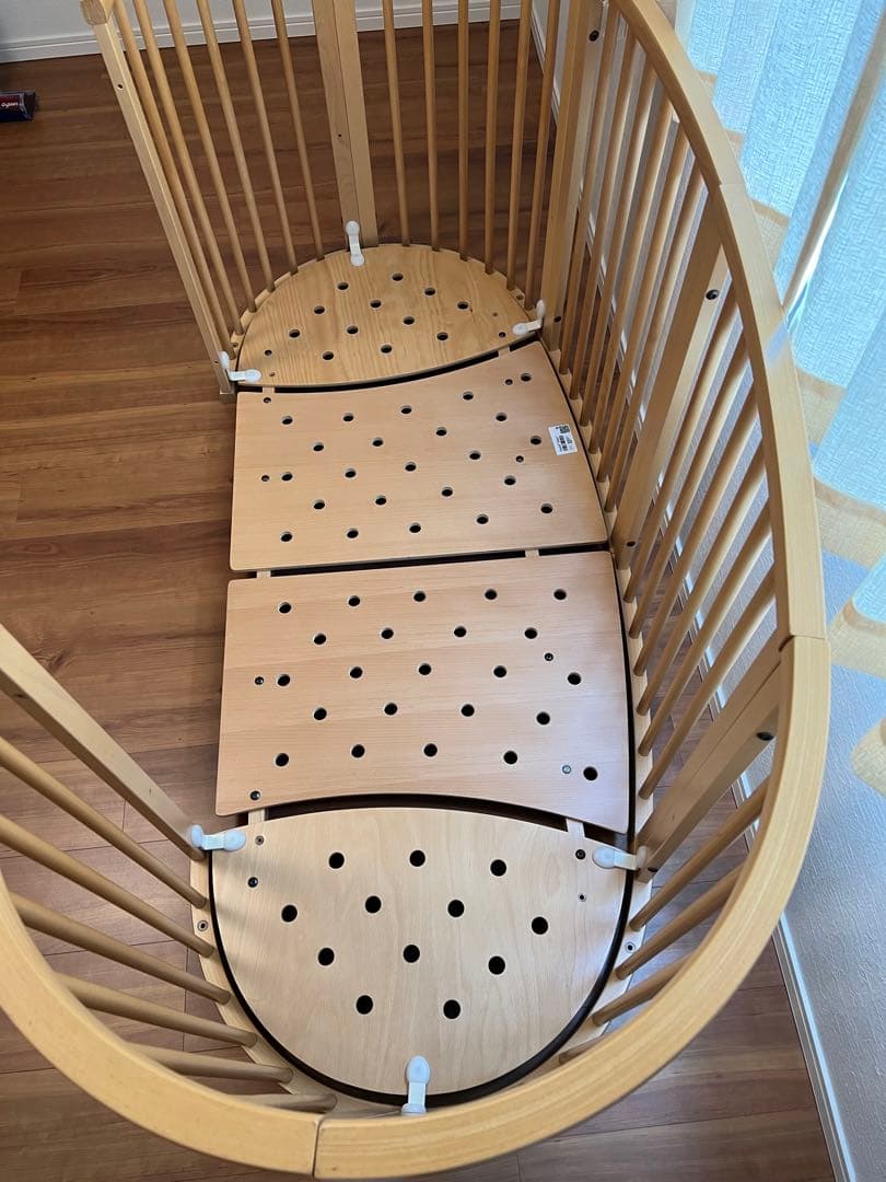 STOKKE ストッケ スリーピーベッド ベビーベッド 拡張板付き - メルカリ