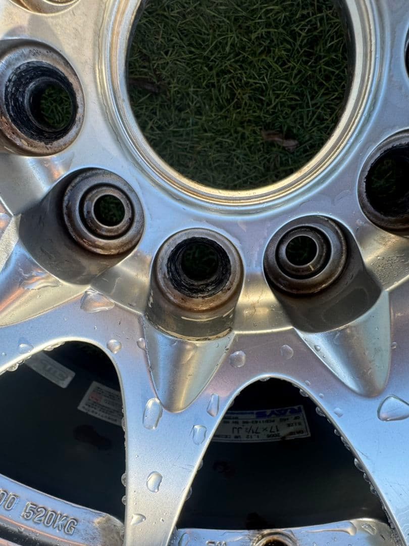 ②rays volkracing ce28 17インチ 7.5j 2本