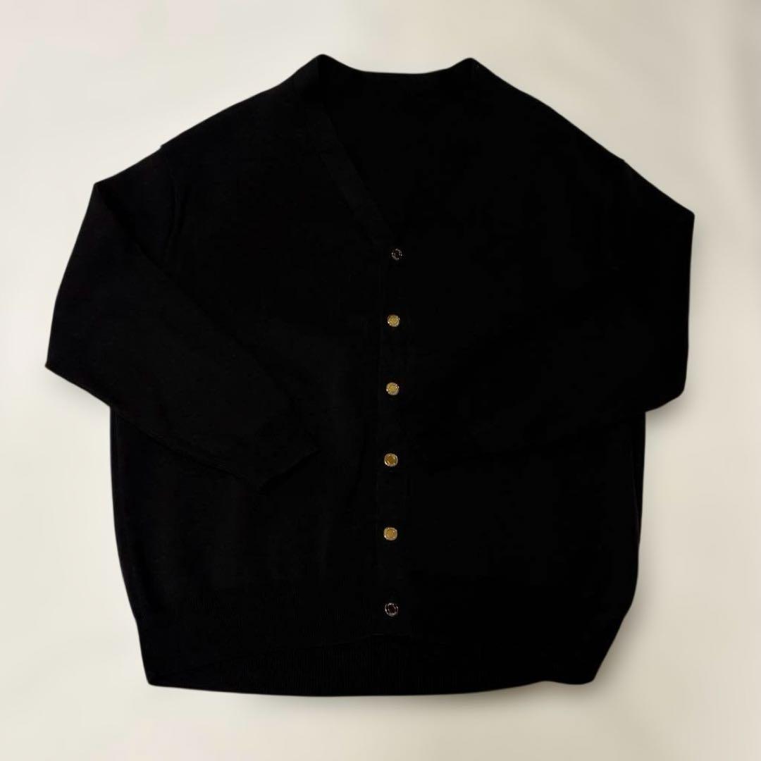 Deuxieme Classe Future カーディガン　ブラック Deuxieme Classe（ドゥーズィエムクラス）の「*Future カーディガン