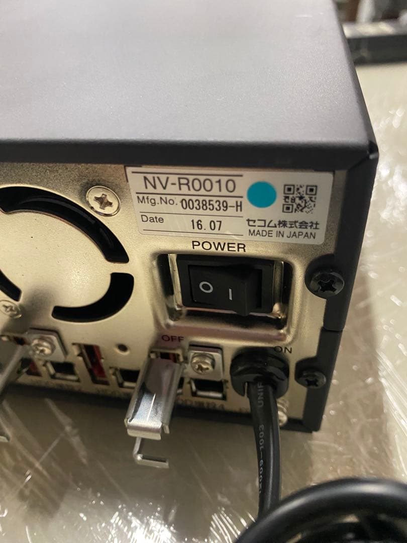 セコム SECOMネットワークビデオレコーダー NV-R0010 HDD K ② - メルカリ