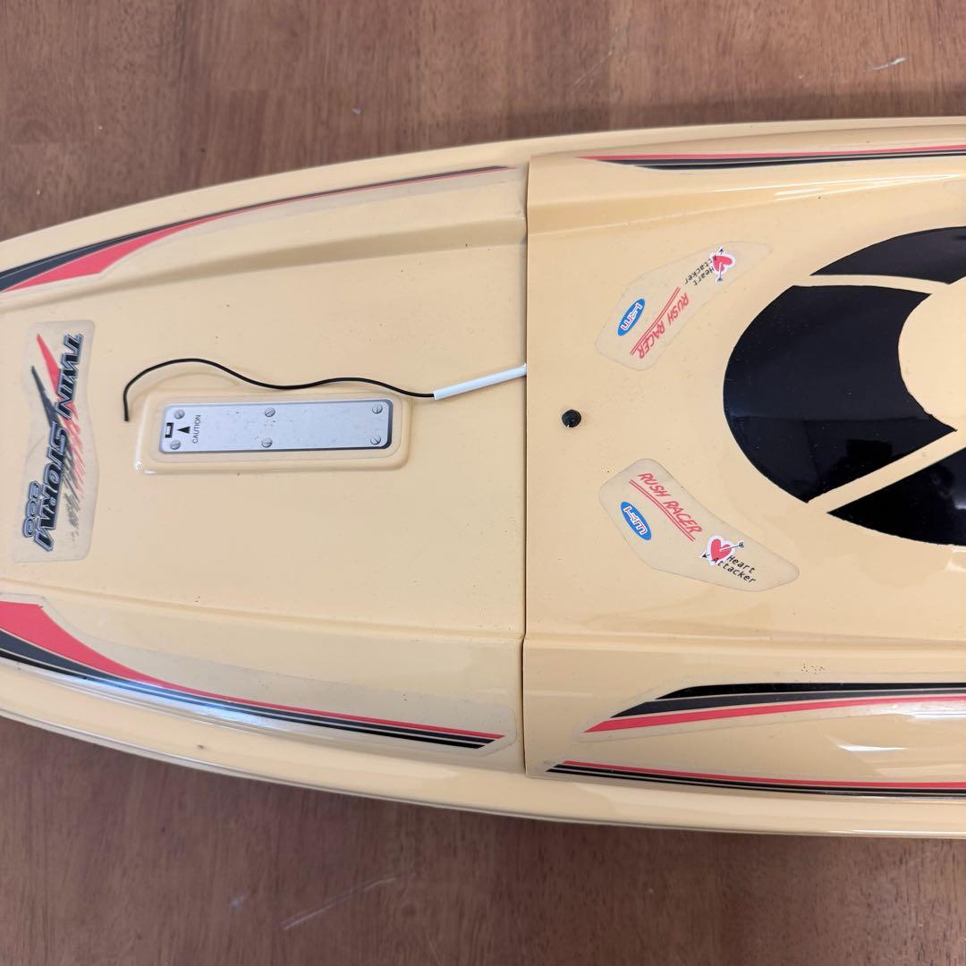 ○ 美品 京商 KYOSHO TWIN STORM 800 船舶 ラジコン 廃番 - メルカリ