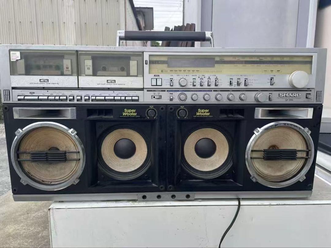SHARP シャープ GF-999 大型ステレオWラジカセ ラジオ カセット 2026年最新】Yahoo!オークション -sharp gf-999の中古品・新品・未使用
