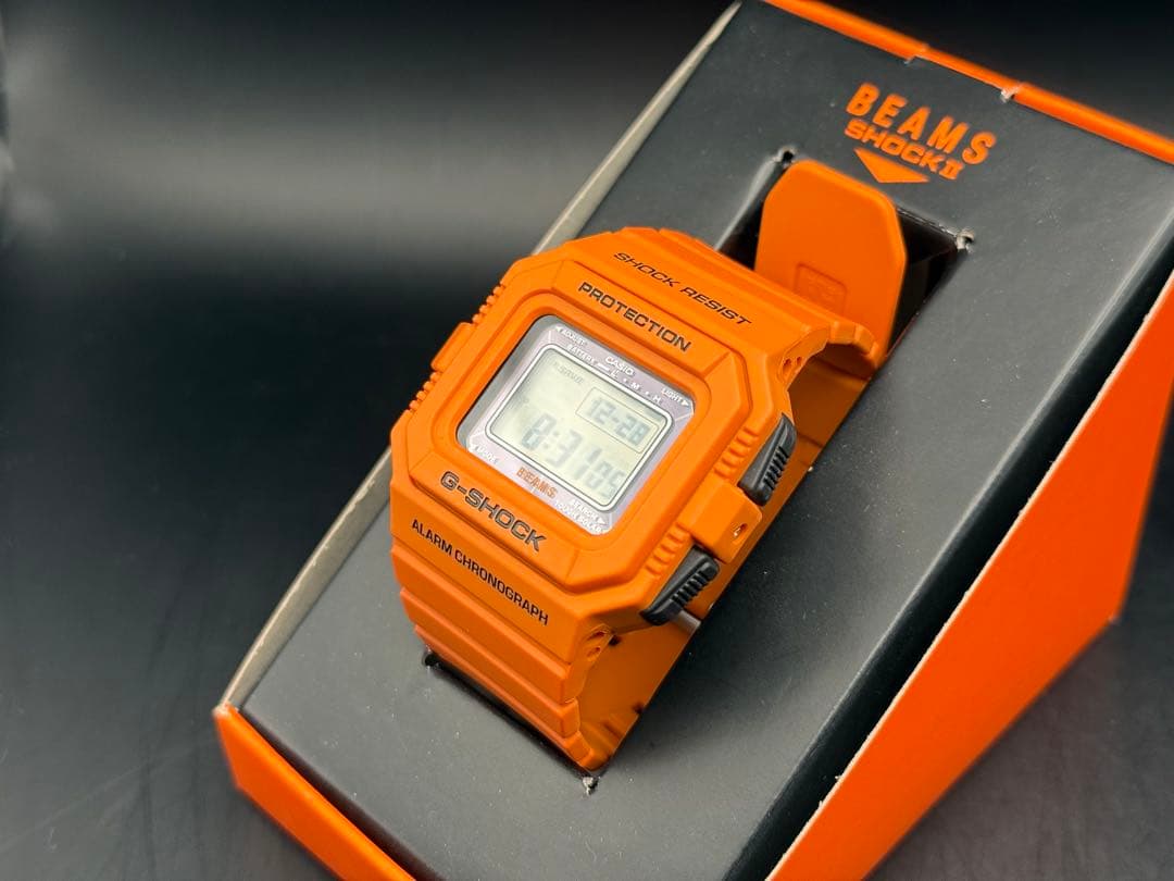 CASIO G-SHOCK BEAMS別注 G-5500BE 未使用 レスキュー Retro style G-5500 Beams collab : r/gshock