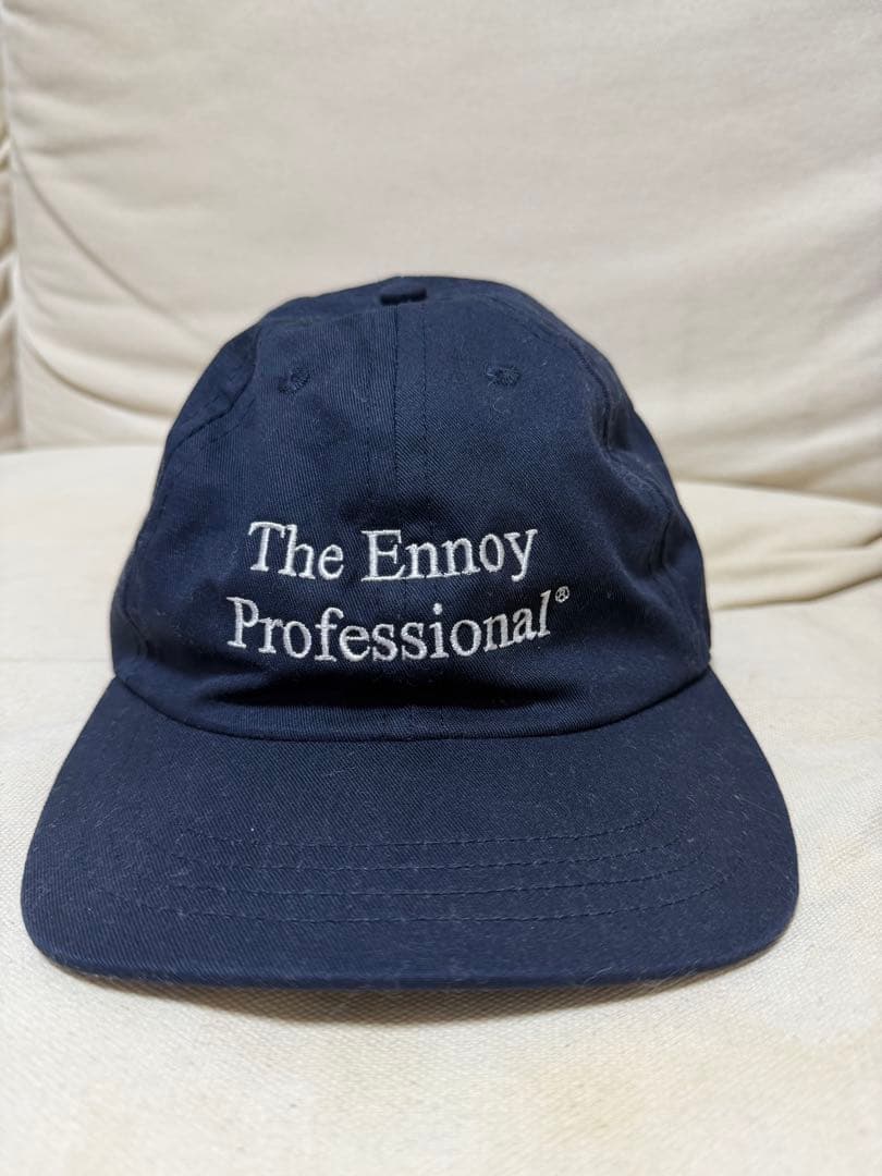 ENNOY Cotton Cap(エンノイ　コットン　キャップ)ネイビー 中古・古着通販】ENNOY (エンノイ) COTTON CAP/コットンキャップ