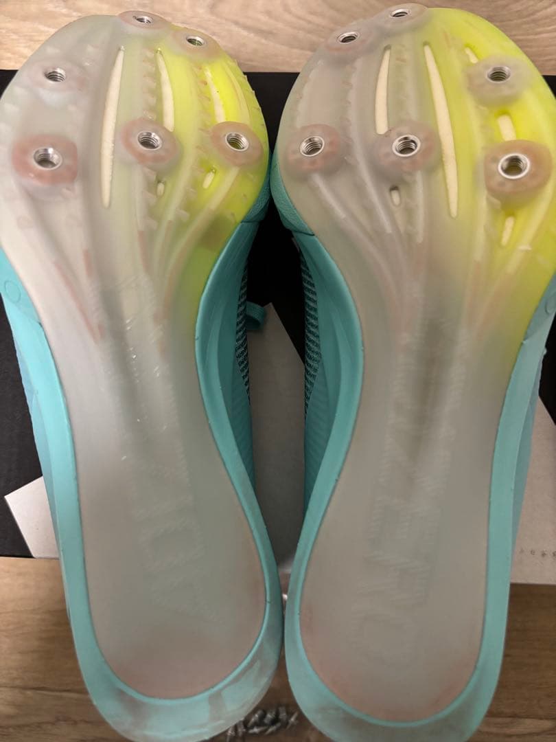 希少サイズ23cm 1回試走】adidas アディゼロフィネス