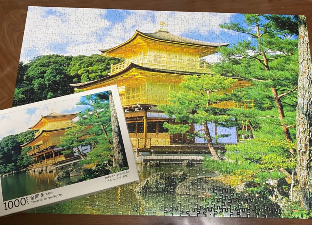 ジグソーパズル 金閣寺【京都府】1000ピース - メルカリ