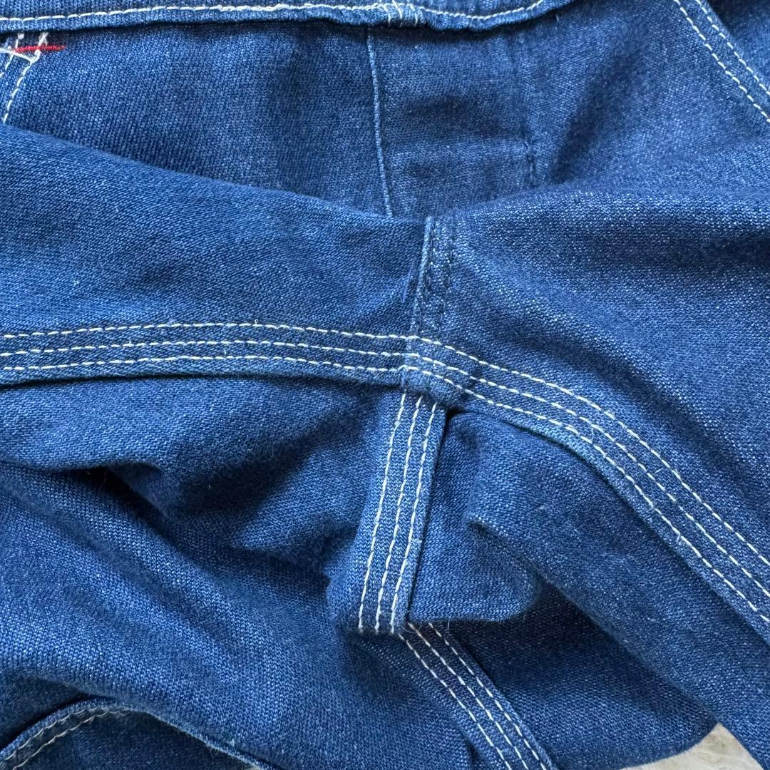 W30】80s 90s ビッグマック オーバーオール ローバック