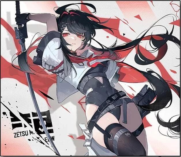 ZETSUMEOW 刃-YAIBA-【ガラス製マウスパッド】 ZETSUMEOW 刃-YAIBA-【ガラス製マウスパッド】
