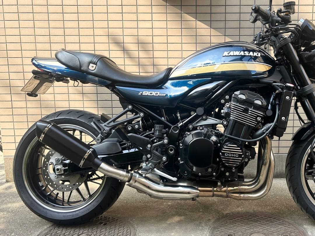 Z900RS 中間パイプ 50.8 スリップオン マフラー サイレンサー - メルカリ