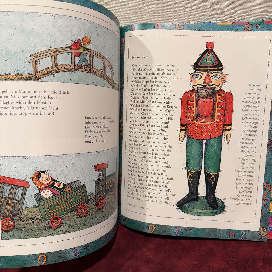 223B④2002年ドイツ語楽譜絵本 洋書古書 ジャンクジャーナル イラスト