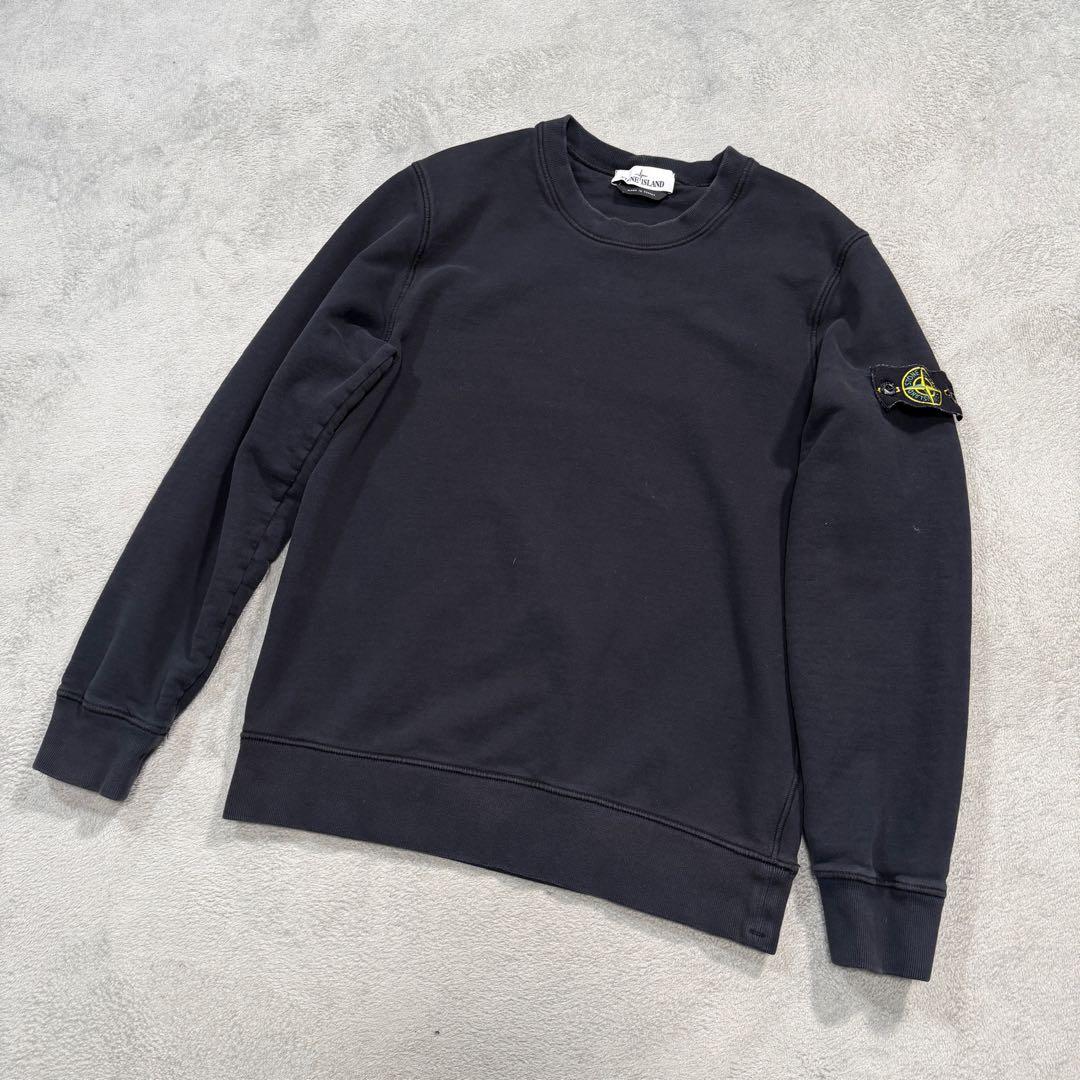 ストーンアイランド　スウェットトレーナー　ブラック　L 751563020 楽天市場】STONE ISLAND(ストーンアイランド) サイズ:L Crewneck