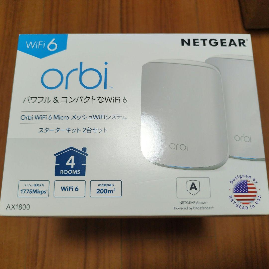 NETGEAR Orbi WiFi 6 Micro メッシュWiFiシステム Amazon.com: NETGEAR Orbi Tri-Band WiFi 6 Mesh Add-on Satellite
