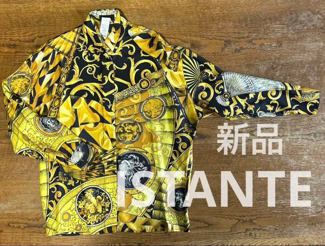 新品】ISTANTE(イスタンテ ) ヴェルサーチ シャツ シルク100%