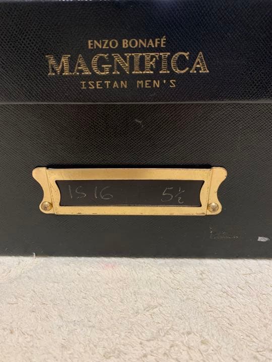 ENZO BONAFE MAGNIFICA 伊勢丹 5.5 エンツォボナフェ - メルカリ