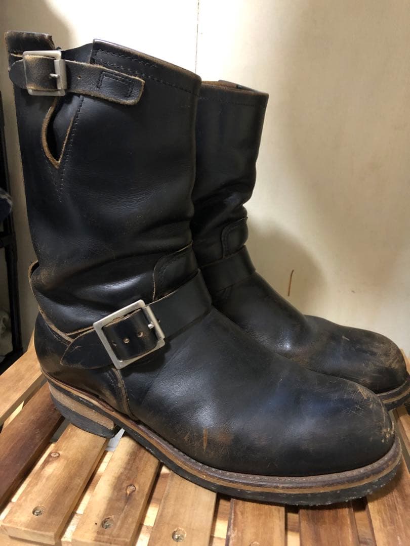 7.5D PT83 茶芯 90年 RED WINGエンジニア プリントタグ - メルカリ