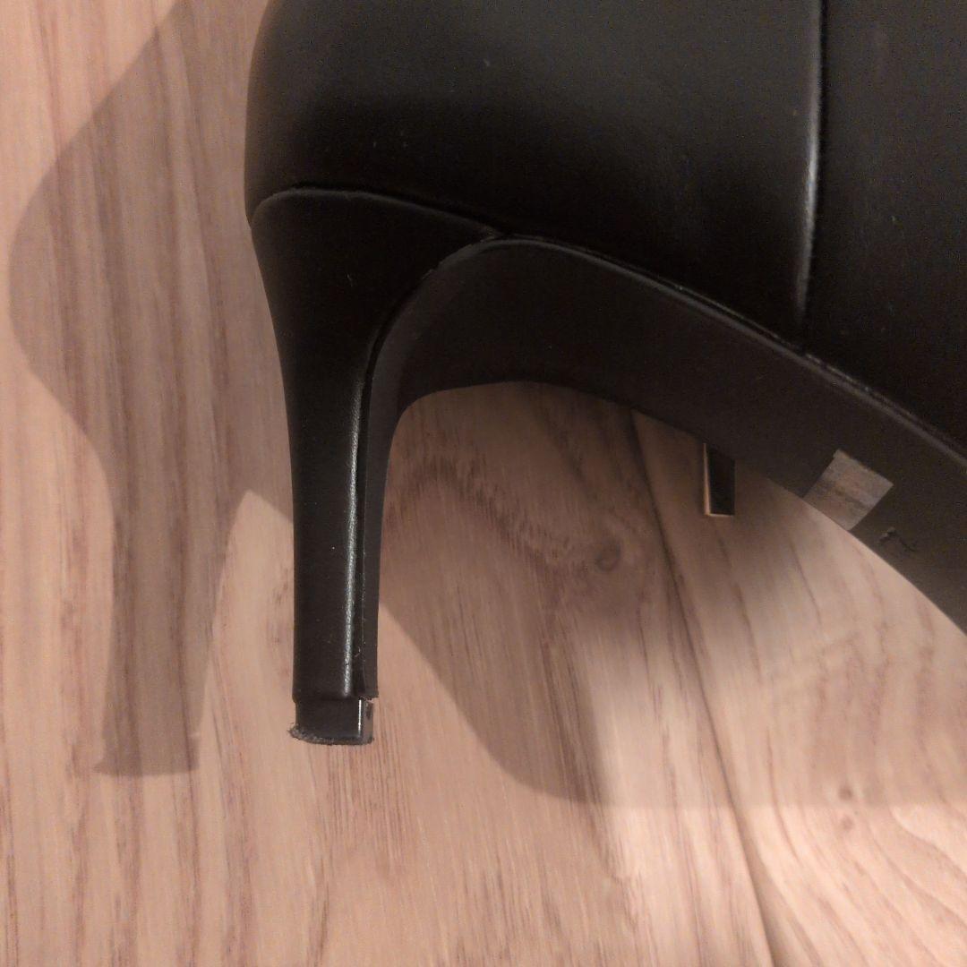 アルページュストーリー　ハイヒールショートブーツ　美品　黒　22.5S